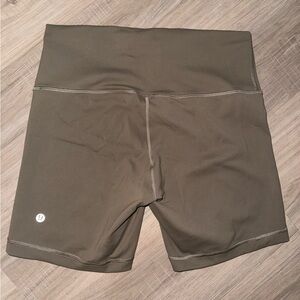 Lululemon wunder train biker shorts 6”